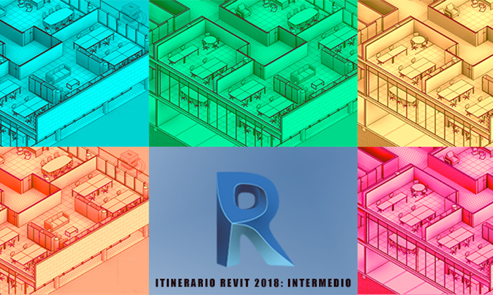 Imagen de portada del curso  Itinerario Formativo Revit 2018 Intermedio