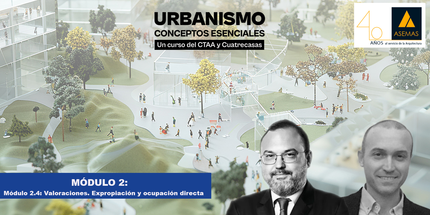 Imagen de portada del curso Módulo 2.4: Valoraciones. Expropiación y ocupación directa
